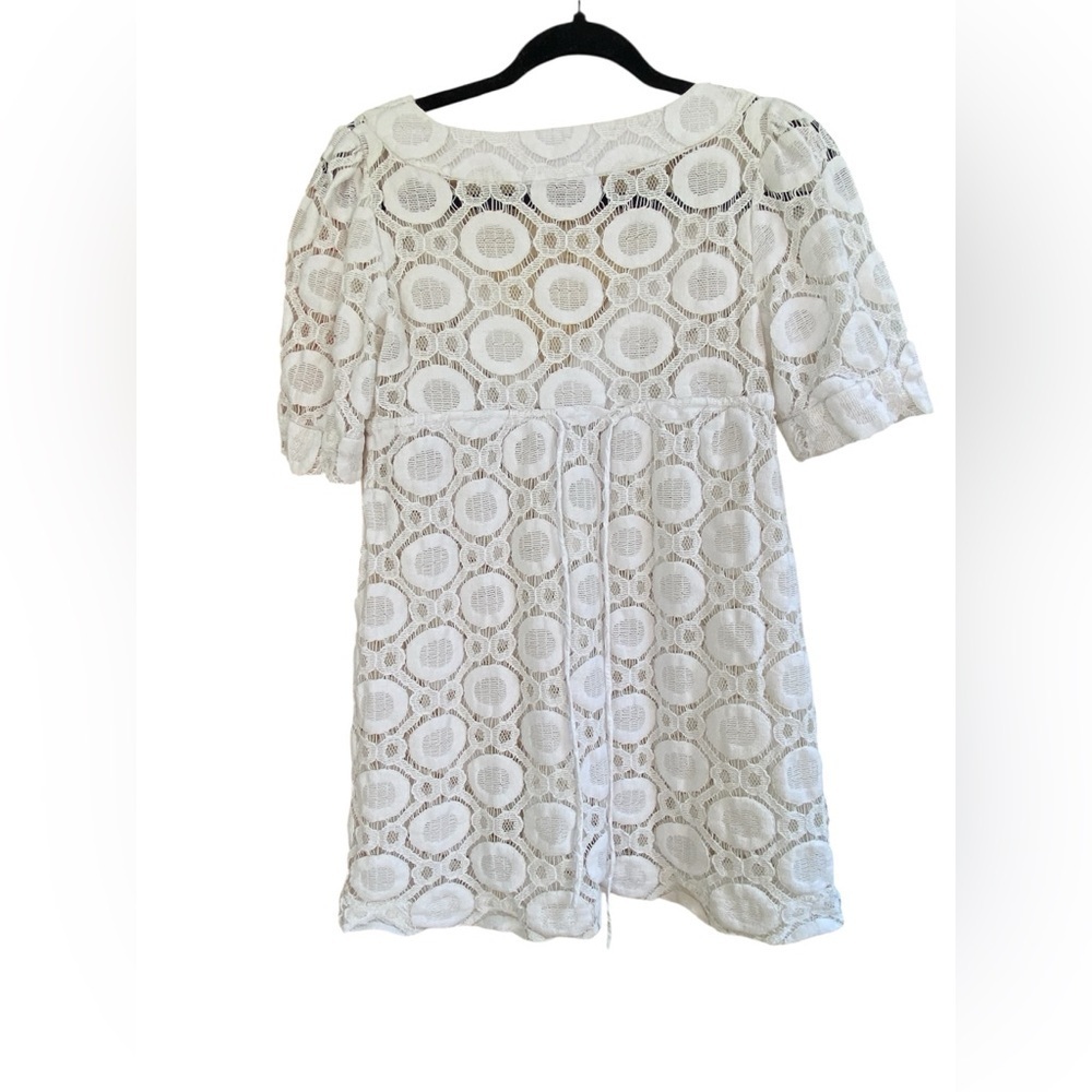Shoshanna Cream Lace Blouse - Picture 3 of 3